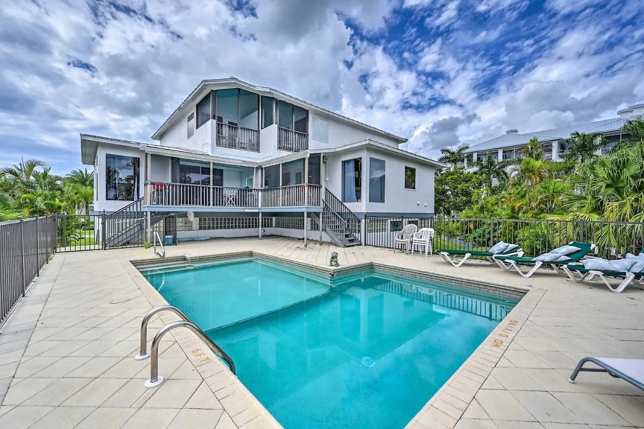 Waterfront House With Shared Dock! Marco Island