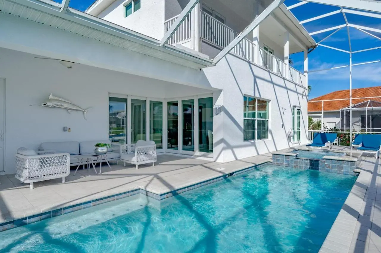 2017 Built Waterfront W/ Heated Pool, Hot Tub & Two Master *