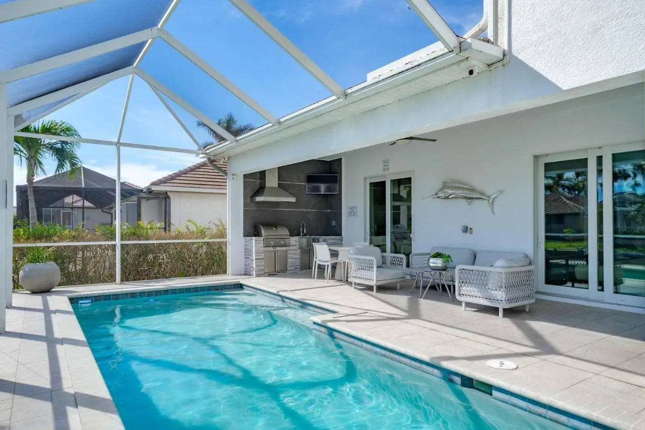 Holiday home 2017 Built Waterfront W/ Heated Pool, Hot Tub & Two Master *