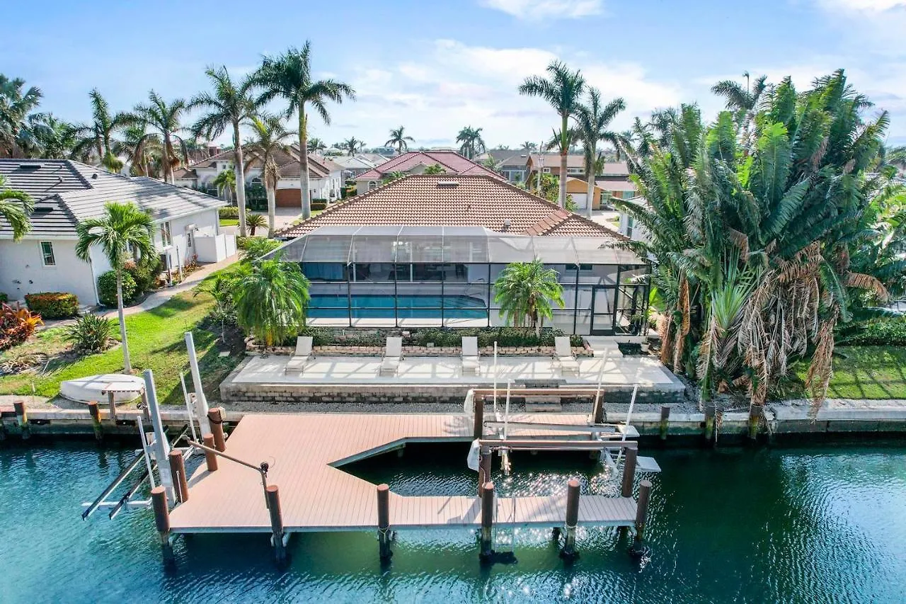 Grove Marco 3br Waterfront Heated Pool & Dock * Marco Island