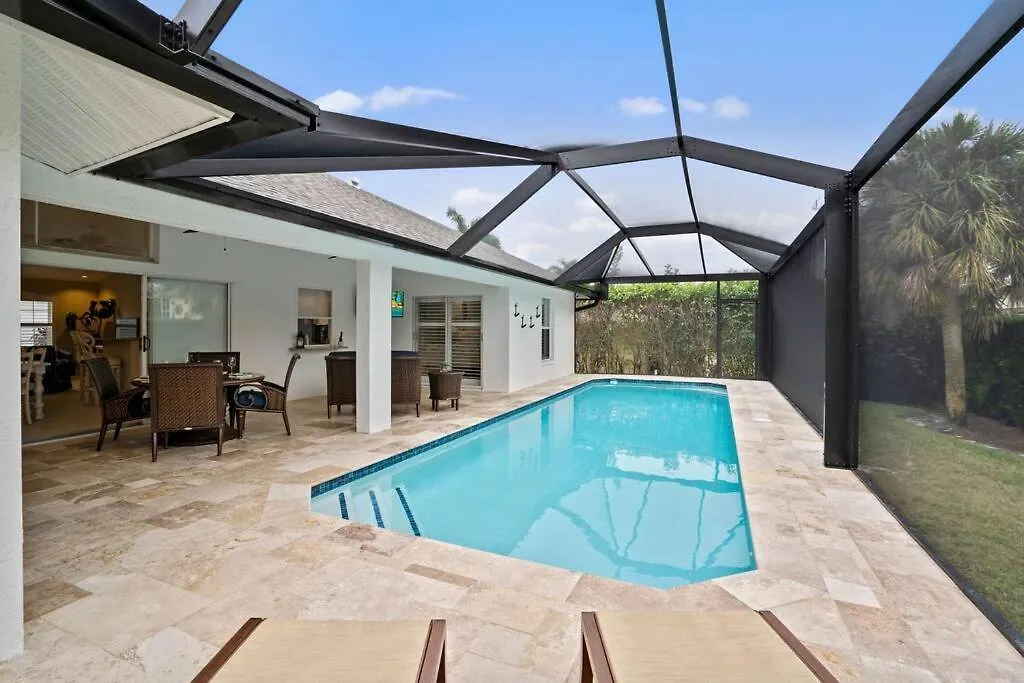 5* 3 Bedroom 3 Ba 4 Min Walk To & Jw Marriott W/heated Pool Holiday home Marco Island