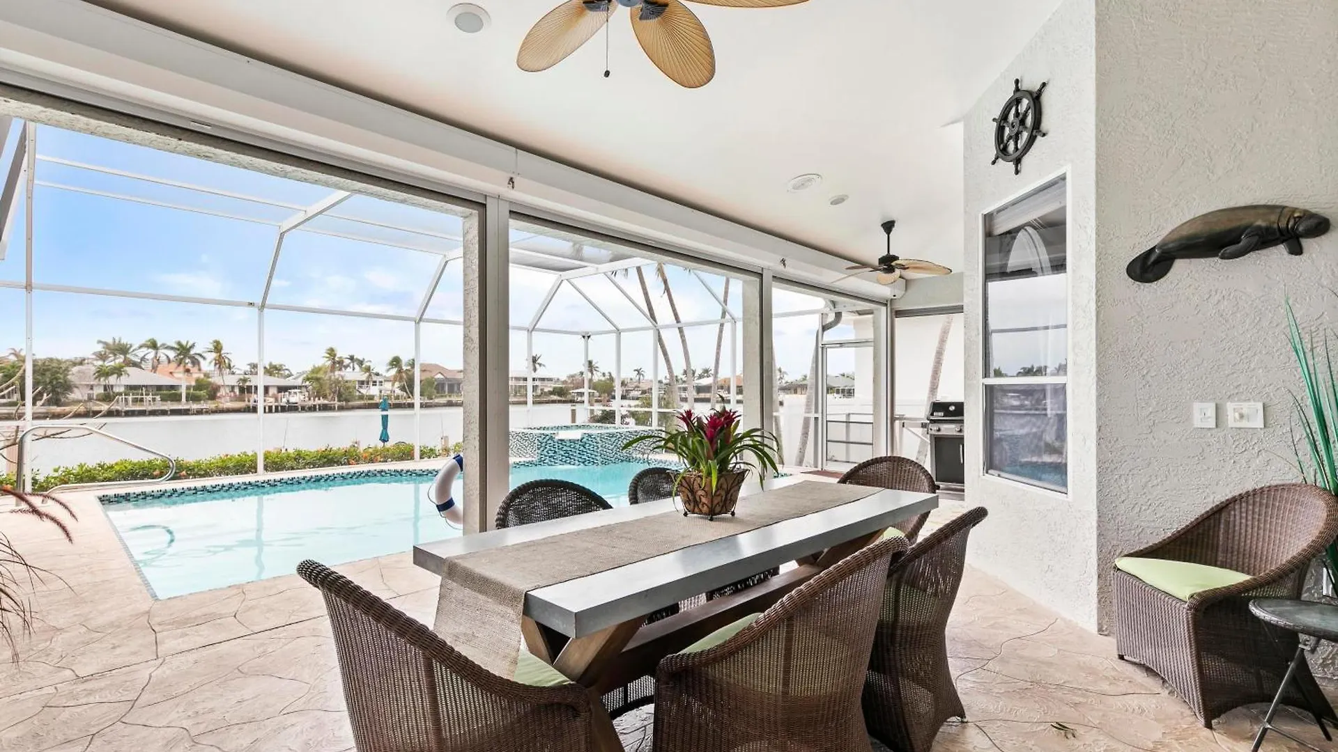 New 2024 Renovation! Gorgeous Island Oasis With Sw Exposure On Holiday home *