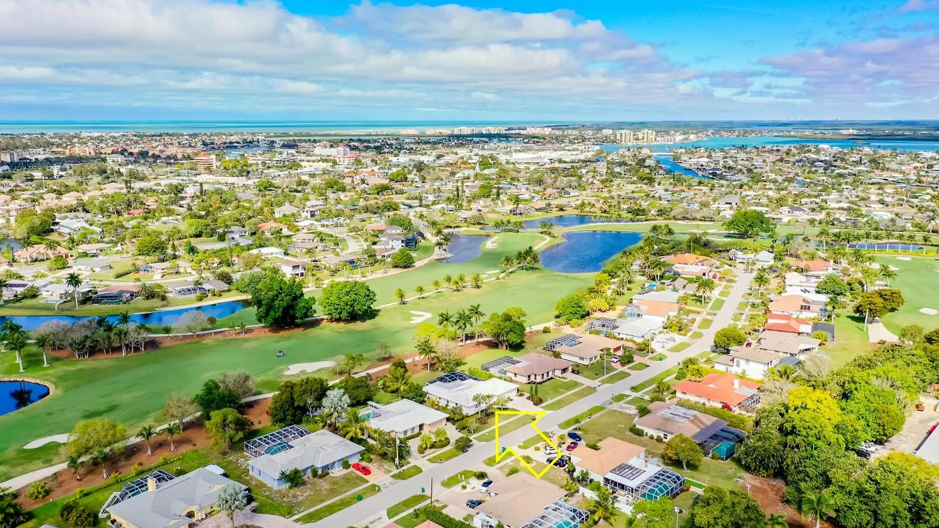 Golf-view House I $300k Reno On Prestigious Island Country Club Marco Island