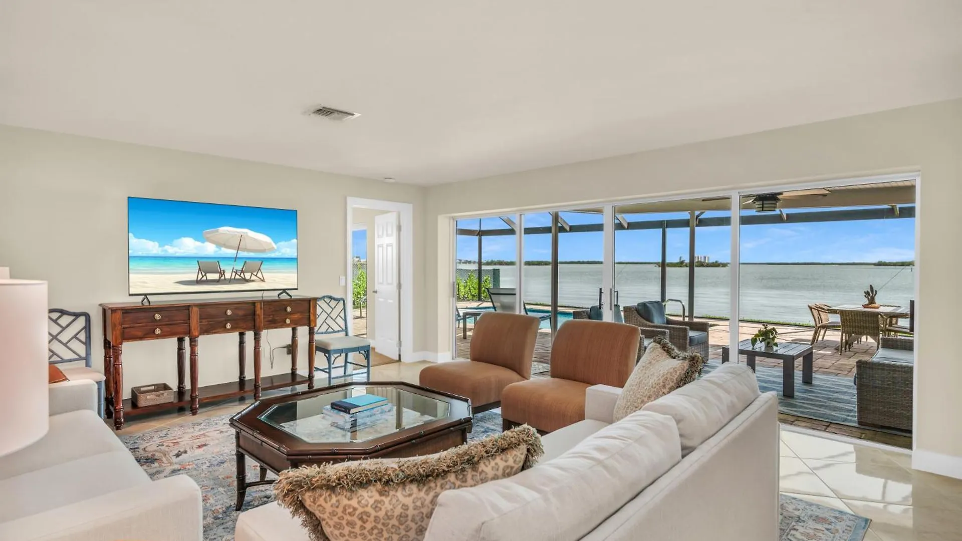 Waterfront 3 Bed 3 Bath With Panoramic Bay Views * Marco Island
