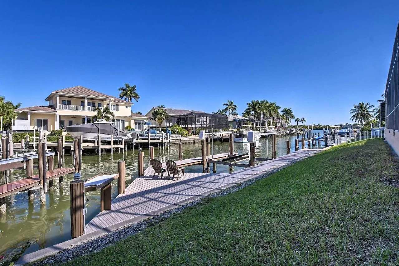 Holiday home Luxury Island Oasis With Pool And Dock, 1 Mi To Beach! Marco Island