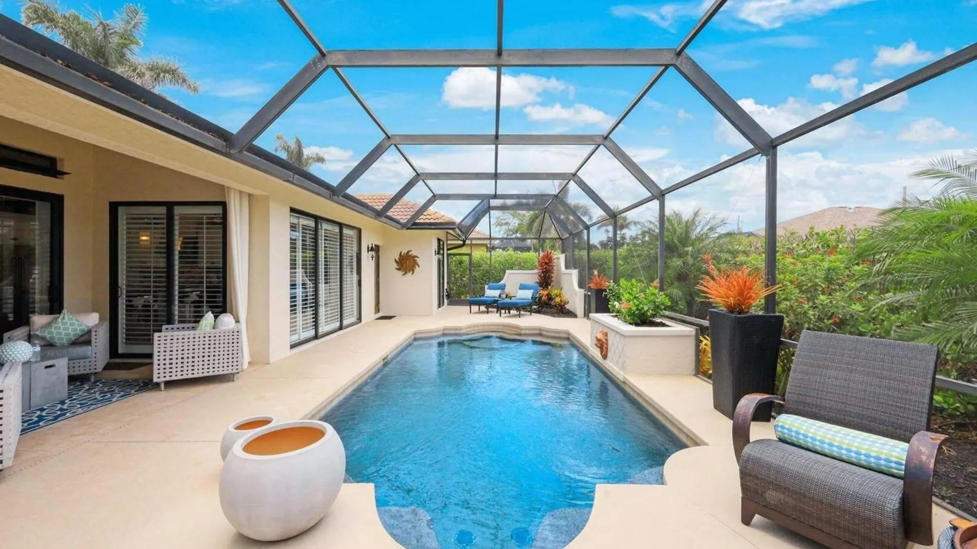 4br Ritzy Marco L Lush Pool * Marco Island