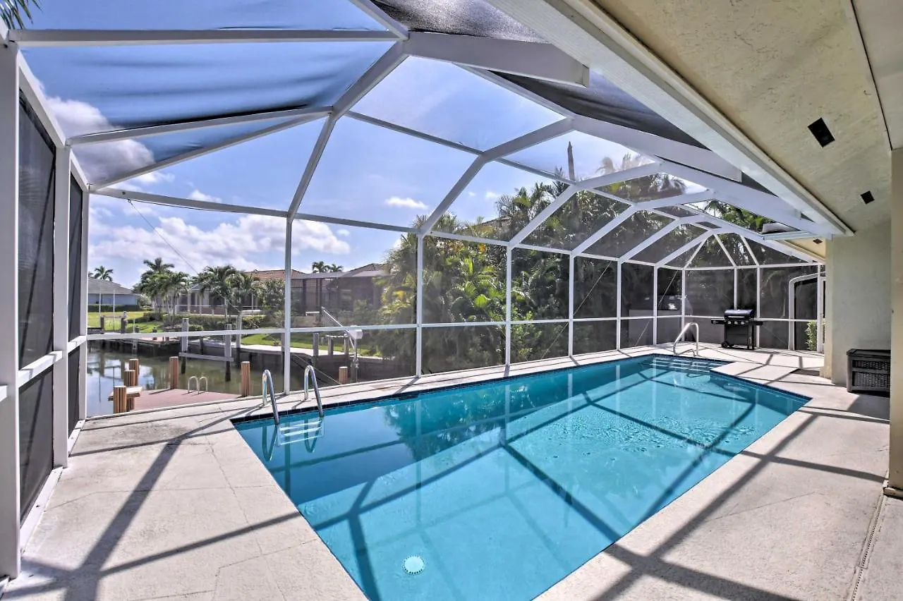 Canalfront With Private Saltwater Pool! * Marco Island